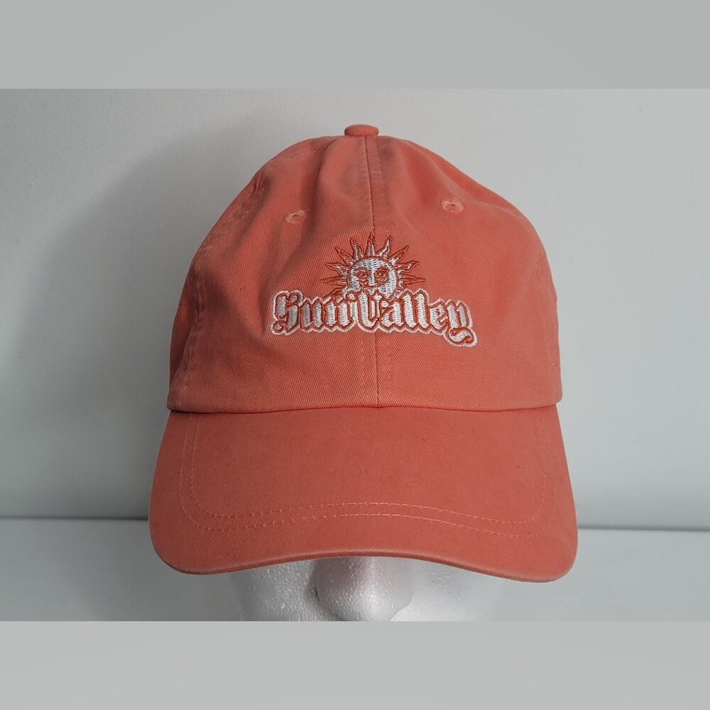 Sun Valley Coral Baseball Cap - Embroidered Logo